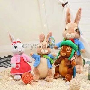 Film TV Plush Plush Toy Original Series Peter Rabbit Lily Ben Ben Pelugini di alta qualità Peluga Peluga Bollone Presente di compleanno per Child 240407