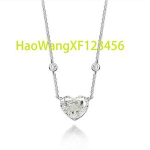 Crystals Birthstone Mothers Day Jewelry 925 Sterling Silver CZ Zircon Stone Heart Necklace