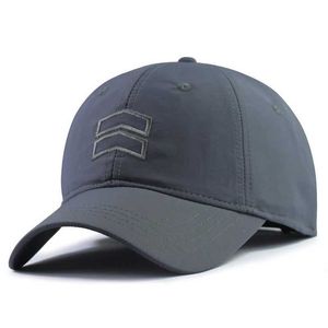 Ballkappen Big Head Man Große Baseballhüte Sommer im Freien dünne trockene schnelle Sonnenhut-Männer plus Sport Cap 55-60 cm 60-65 cm Q240403