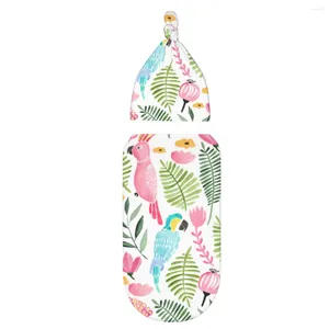 Cobertores Papagaios tropicais de verão Gerrots Baby Swaddle