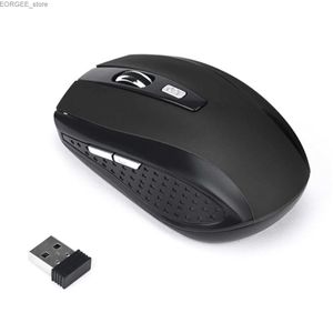 Mice 2.4GHz wireless mouse with USB receiver 6-key professional ergonomic silent gaming mouse for gaming console Y240407