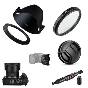 67mm UV Filter Lens Hood Cap Cleaning Pen Adapter ring for Powers SX70 SX60 SX50 HS G3X SX530 SX520 Camera 240327