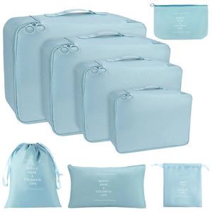 Storage Bags Travel Organizer For Luggage Organiser Set Foldable Suitcase Lightweight