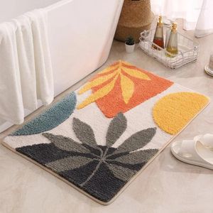 Carpets Soft Absorbent Microfiber Rugs And Bath Mat Non-slip Plush Carpet House Entrance Door Home Decor Bedroom Living Room