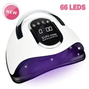 Jerseys 280w Led Uv Nail Drying Lamp with Auto Sensor Sun X10 Max 66 Leds High Power Nail Dryer for Fast Drying Gel Nail Polish