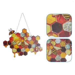 Adesivi per finestre Ornamenti a ciondolo decorazioni di case leggero casa appeso ale decorative accessori regalo all'aperto