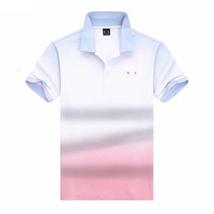 Bosss Polo Shirt Designer maschile Polos T-Shirt Casual Business Golf Maglietta a maniche corte in cotone Pure Cotton