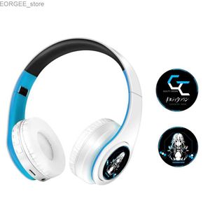 Telefone celular fones de ouvido de melhor qualidade frete grátis cosplay culpado coroa yuzuriha inori sem fio wired 2 in1 bluetooth fone de ouvido sem fio fones de ouvido sem fio y240407