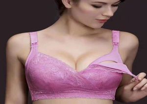 Kvinnor ammande moderskap amning bh för verklig bröstpumpkrok design kvinnor bh underkläder260t6738805
