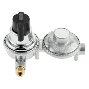 Tools 2 Stage Automatic Regulator RV Gas Propane Tank LP Auto Changeover Switch 1/4" SAE Inlet 3/8" NPT Outlet Camper Vans Cylinder