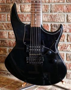 Nadir GT Glenn Tipton 1984 Siyah Elektrikli Gitar Kilitleme Nut Kahler Tremolo Köprüsü Siyah Donanım Tek Köprü Pikap5698818