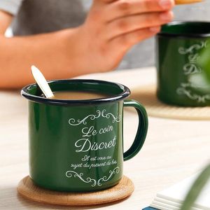 Tassen gut aussehende Tasse mit Deckelbecher für Mädchen Spezialinteresse Design Einfache Kaffeematte erhältlich
