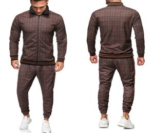 Fashion 3D -Druck Herren Trailsuit Set Sporting Anzug Männer Zipper Sweatshirtsweatpants Herren Kleidung 2 Stück Sets3256509