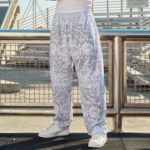 Pantaloni maschili in stile americano pantaloni sottili retrò ya joggers palestra sport estivo fitness rapido secco traspirato a secco casual