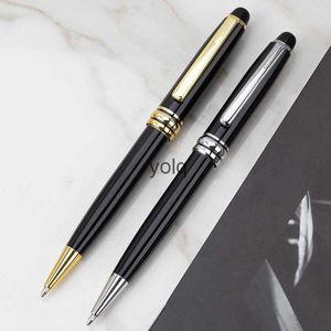 Ballpoint Pens pen metal enterprise conference high-end hotel advertising gift printing oily rotary engraving black H240407