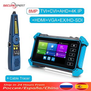 Дисплей IP -тестер CCTV 5INCH 4K HDMI VGA Входная камера 1080P Security Tester IPC CCTV Tester Tester Camery