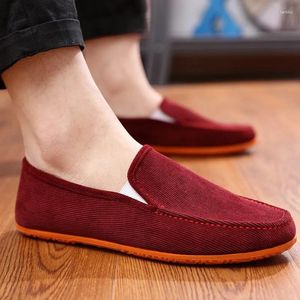 Casual Shoes Brand Fashion Style Soft Moccasins Men Loafers High Quality Flats Driving Luxury Breathable