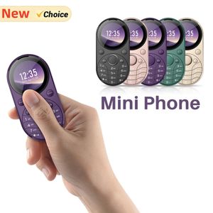 Fahsion I15 Mini Oval Small Mobile Phone Dual SIM بطاقة SIM غير مقفلة GSM 1.39 بوصة السرعة DIAL MAGIC SOUND LLAVERITION