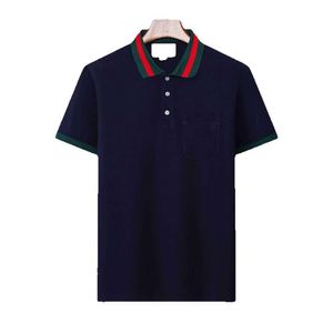 2024 SLUVA DE CLAVA ROPOS Asiáticos de verão Mente Itália Moda M-3xl New Shirts Polo T estilista de designer curto