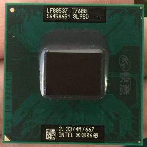 Процессор Intel CPU CORE CORE 2 DUO T7600 ЦП 4M SOCKET 479 CACHE/2,33 ГГц/667 DualCore Ноутбук поддержка 945