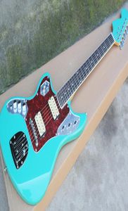 Guitarra elétrica da mão esquerda verde inteira com a panela de rosa de pau -rosa pickguardchrome lodwaresffering servi2603512