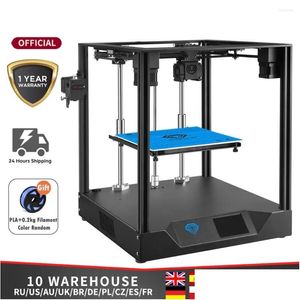 Yazıcılar 3D Yazıcı SP-3 Impresora 3 Çekirdek XY Parçaları DIY Kit TMC2208 MKS FL Renk Touch SN PEI FDM Bırak Dağıtım Bilgisayarları Ağ oluşturma SU OTKVJ