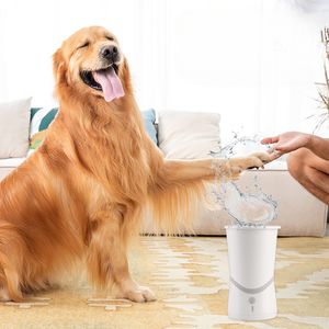 Pieto grazioso pedelo di lavaggio del piede silicone automatico, tazza di pulizia di cani e gatti intelligente, lavatrice per animali domestici, forniture per animali domestici