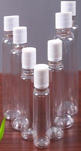 10 ml 20 ml 30 ml transparentes Haustier kleiner runde Flaschenflasche Pillenflaschen Kapsel mit Schraubkappe6281681