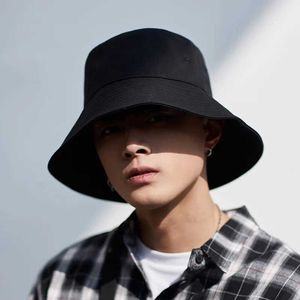 Wide Brim Hats Bucket Lady Small Head Fishing Hat Male Panama Men Cotton Plus Size 54-56cm 56-58cm 55-59cm 58-60cm 60-63cm Q240403