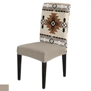 Sandalye kapakları Geometri grafik kapağı mutfak koltuğu yemek kapağı Slipcovers ziyafet el ev