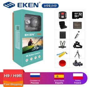 Orijinal Eken H9R Action Camera Ultra HD 4K 30FPS WiFi 20 Quot 170D Sualtı Su Geçirmez Cam Kask Vedio Go Sports Pro 5775754