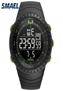 Highend Fashion Smael1237 wielofunkcyjna silikonowa para sportowa Watch Electronic Luminous Display Student Watch2958742