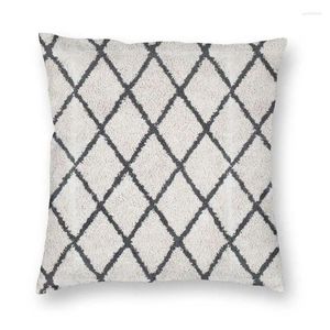 Pillow Geometric Black And White Texture Cover 45x45cm Home Decor 3D Print Abstract Pattern Throw For Sofa Double Side