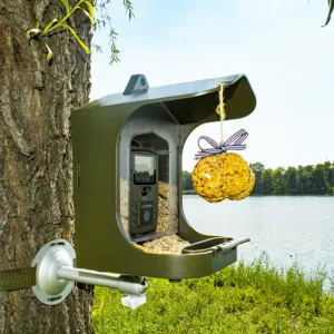 Teleskop Bird Feeder Outdoor Trail Camera Bird Watching Camera BC303 Övervakningskamera för små djur med rörelsessensor