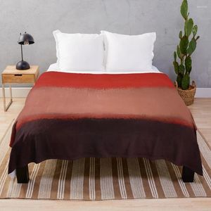 Blankets Mark Rothko Throw Blanket Decorative Sofa Bed For Baby Retro Fashionable