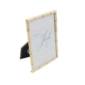 Frame The Latest Design Desktop Stand 5x7 Pure Metal Light Gold Photo Frame