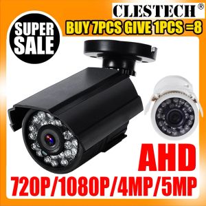Камеры XVI4IN1 720p 1080p 4MP 5MP AHD Camera Camera Digital HD 2MP Security Superiallance Mini для дома в/наружной водонепроницаемой улице IP66