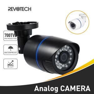 Kameralar Su Geçirmez 700TVL Açık CCTV Kamera Efendisi CCD / CMOS 24LED IR GECE Vizyon Bullet Güvenlik Kamerası Video Analog Cam