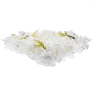 Decorative Flowers Simulation Flower Wall Artificial Panel Wedding Decoration Panelling Silk Floral Rose The
