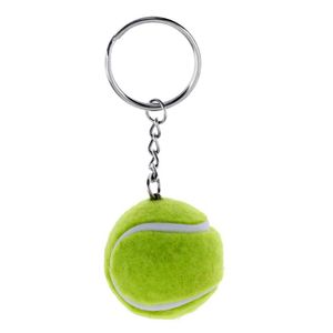 Keychains Lanyards Mini Tennis Keychain Phone Decoration Souvenir Q240403