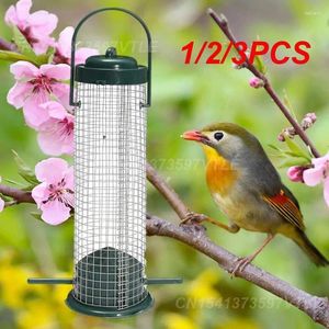 Other Bird Supplies 1/2/3PCS Green Convenient Stylish Plastic Feeder Garden Trending Easy To Clean Eco-friendly