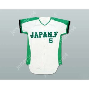 GDSIR Japan F 5 Baseball Jersey szyte dowolnego gracza lub numeru nowego ED