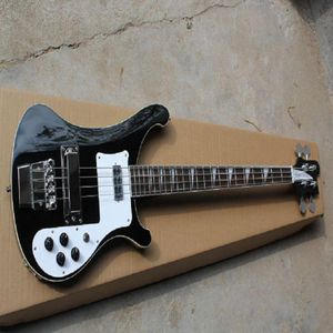 Новое прибытие электрическая бас -гитара Rickedbacker Blue Dual Gack of Log 3758320