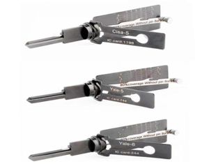 LocksmithはオリジナルのLishi 2 in 1 Lock Pick Decoder CISA5 Yale5 Yale6を供給します。