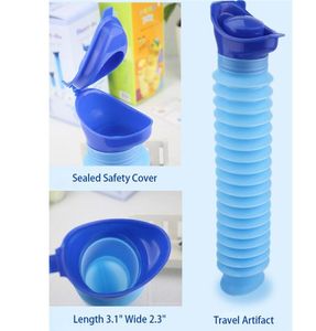 Mini Folding Urinal Tool Portable Toalett Män och kvinnor utomhus reserverktygsläger Vandring Potty Child Training Foldbara Pee Tools2496788