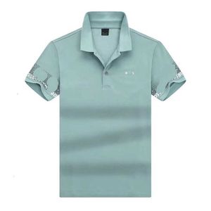 Bosss Polo Shirt Mens Designer Polos t Shirts Casual Business Golf T-shirt Pure Cotton Short Sleeves T-shirt 2024 Fashion Brand Summer Top Clothes L48e