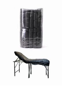 Tatuaż krzesło pokrywa łóżka czarne plastikowe elastyczne wodoodporne wodoodporne pigment przeciw oleju zamontowany arkusz do masażu tatuaż spa el łóżko 12755286526