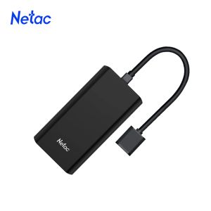 Sürücüler Netac Harici SSD 500GB 250GB SSD 1 TB Taşınabilir SSD Harici Sabit Disk USB 3.2 Tip C Harici SSD Dizüstü bilgisayar masası için sabit sürücü