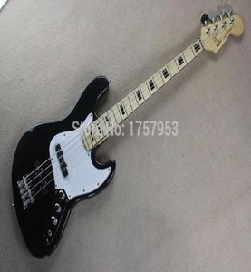 Factory Custom Shop 2015 Novo estilo de alta qualidade Jazz Electric Bass 4 Strings Black Color Guitar Stock 1 12394912