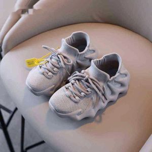 Spring Kids Shoes Autumn Outdoor For Boys Fashion Casual Sneakers Girls Märke Running Sport Tennis Tjock Sole Platform Baby Shoes